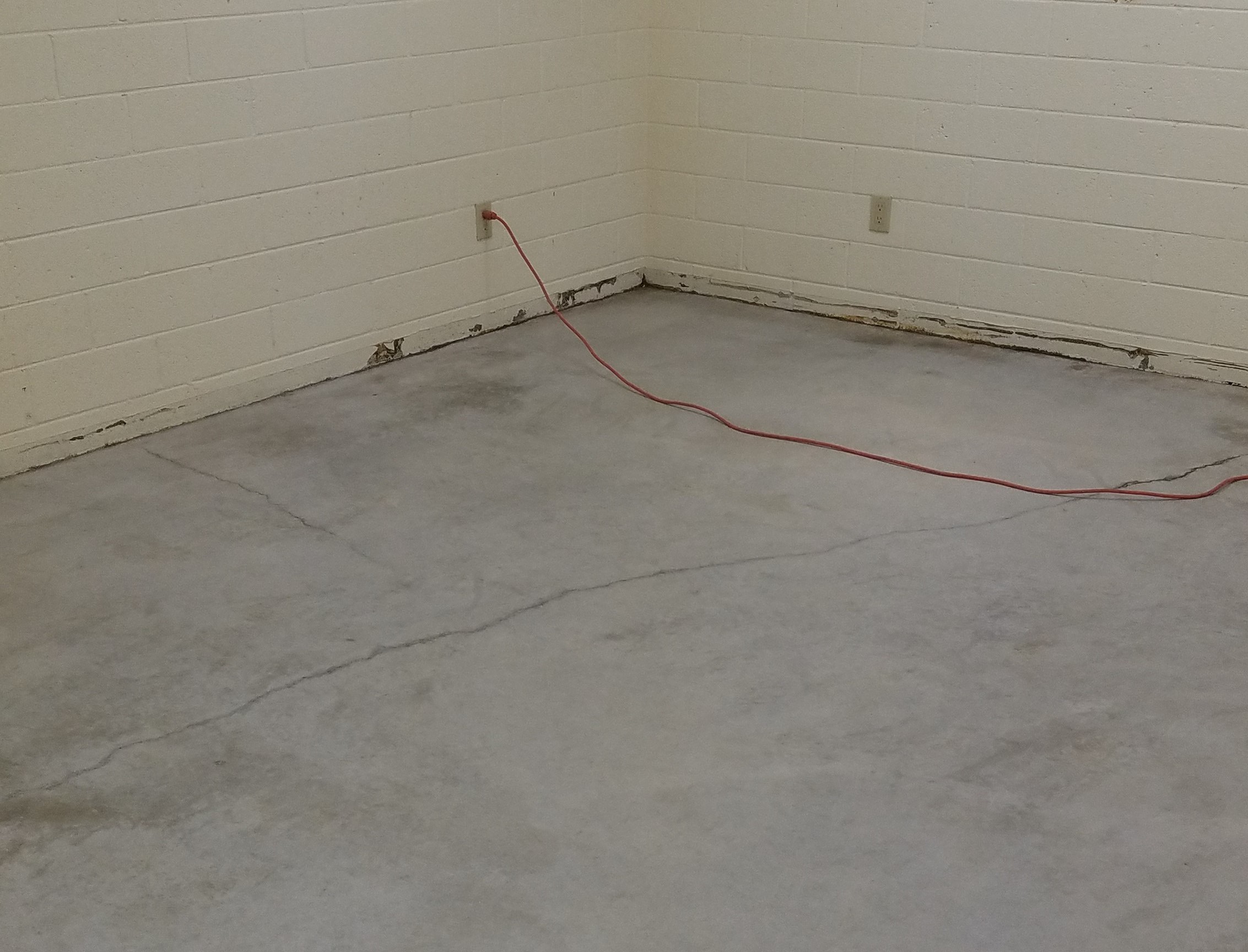 Hairline Cracks in Concrete