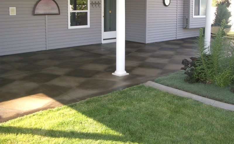best outdoor concrete stain used on porch